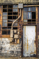 Abandonded airplane hanger
