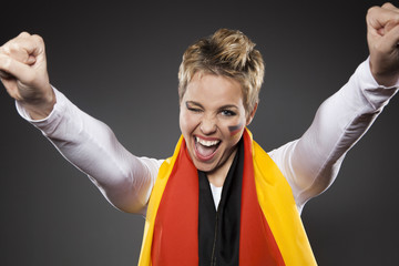 Fussball Fan Deutschland