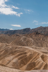 Fototapeta na wymiar Zabriskie Point, Death Valley NP, USA.
