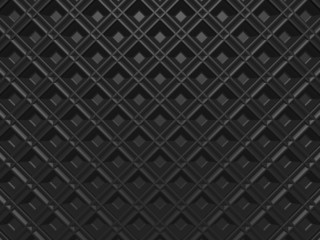 Gray grid mosaic