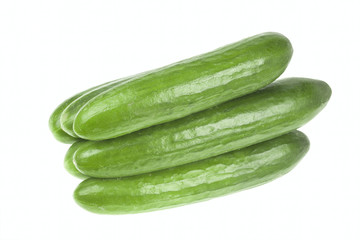 Several cucumbers