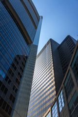 Obraz premium Skyscrapers in Frankfurt, Germany