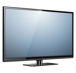 TV, modern flat screen lcd, led