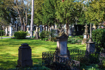 Alter Friedhof (old cementery) in Bonn, Germany