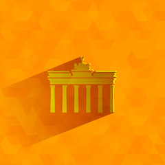 Brandenburg Gate. Vector format © ~ Bitter ~
