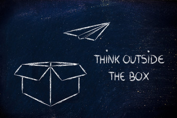 business vision: think outside the box