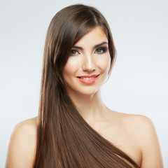 Fototapeta premium Woman hair style fashion portrait.