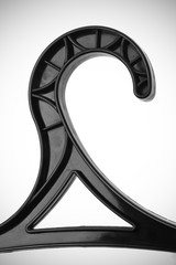 black hanger closeup.