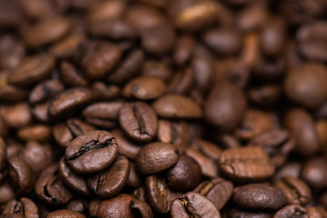 roasted coffee beans background