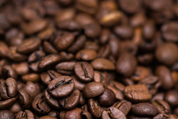 roasted coffee beans background
