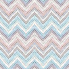 seamless multicolor horizontal fashion chevron pattern