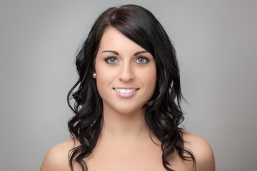 Naklejka premium beautiful female