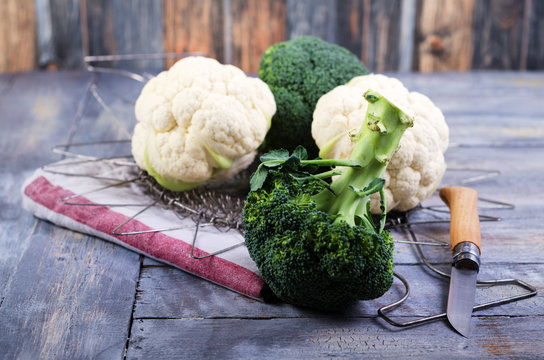 Blumenkohl mit Brokkoli