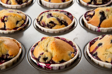 Muffins sortis du four
