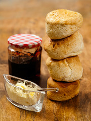 Stack of scones