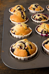 Muffins sortis du four