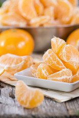 Obraz na płótnie Canvas Fresh Tangerines