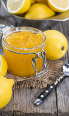 Portion of Lemon Jam