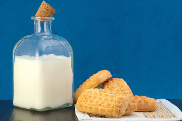 Milk and cookies for breakfast