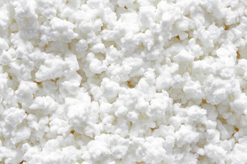 Cottage cheese background