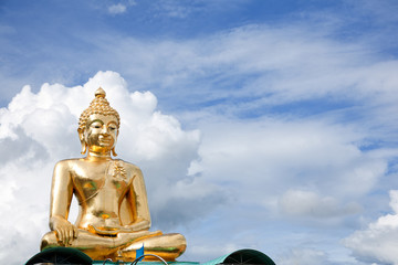 Buddha in Golden Triangle, Thailand