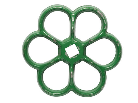green hand wheel