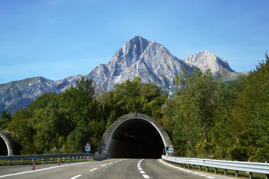 Entering a Tunnel