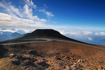 View of Big island at background