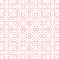 Seamless hearts pattern