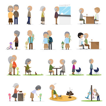 Older People In Different Situations - Isolated