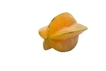 star apple on white background
