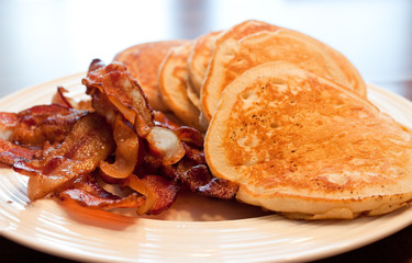 Pancakes and Bacon