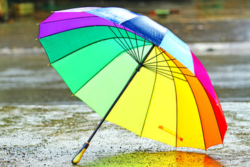 color umbrella