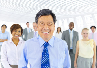 Fototapeta premium Large Group of Business People