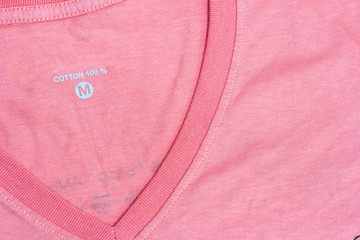 Close up view of the cloth