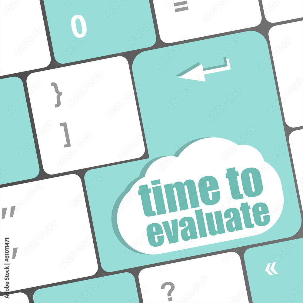 Poster time to evaluate word on computer keyboard - social network