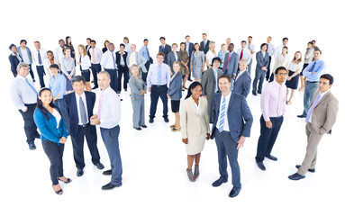 Obraz premium Large Group of Business People