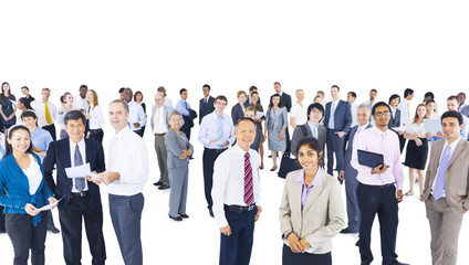 Obraz premium Multi-ethnic Group of Business People