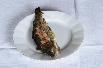 baked trout