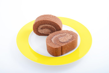 チョコレートロールケーキ