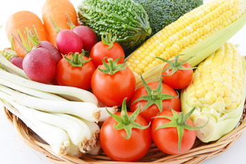 新鮮な野菜の盛り合わせ