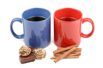 cup of tea  isolated on white background