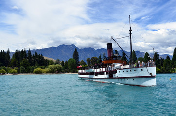 TSS Earnslaw in Queenstown NZ