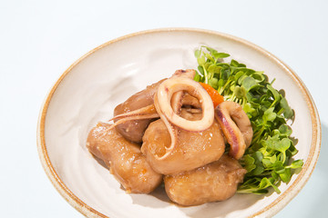 いかと里芋の煮物