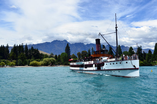 TSS Earnslaw in Queenstown NZ