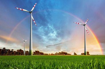 Wind power plant - eco energy