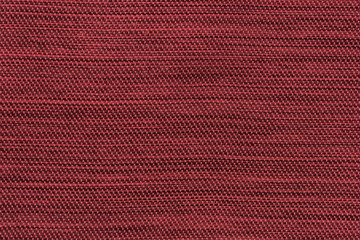 Red texture fabric