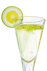 cocktail on white background