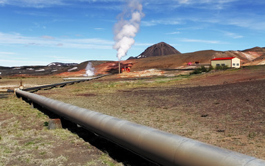 Geothermal power energy station
