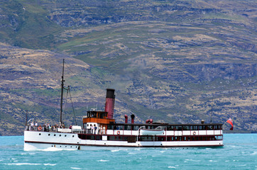TSS Earnslaw in Queenstown NZ